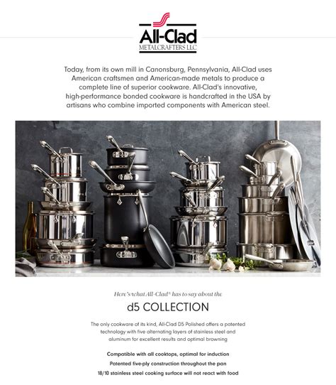 All Clad Catalog
