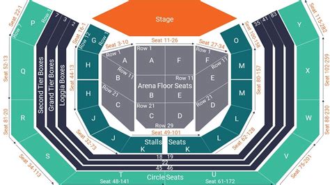 All Seated Seating Chart