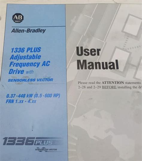 Allen Bradley 1336 Plus User Manual