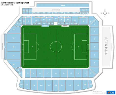 Allianz Field Seating Chart