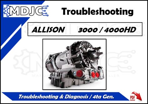 Allison 3000 4000 Series Troubleshooting Manual