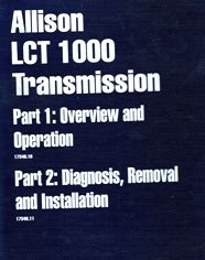 Allison Lct 1000 Service Manual