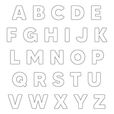 Alphabet Letter I Template