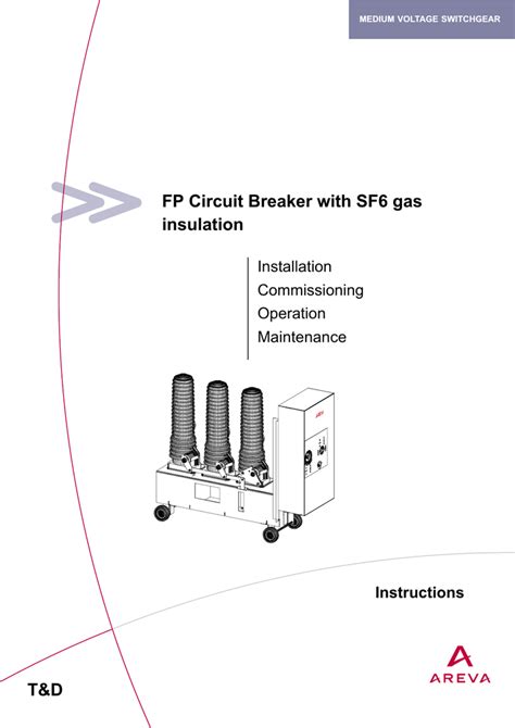 Alstom Generator Circuit Breaker Manual