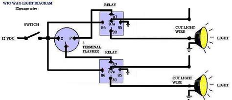 Alternating Flasher Wiring Diagram