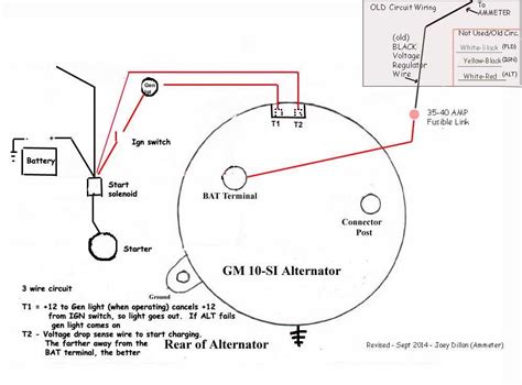 Alternator Idiot Light Wiring Diagram