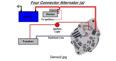 Alternator Starter Wiring