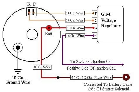 Alternator Wiring Diagram External Regulator