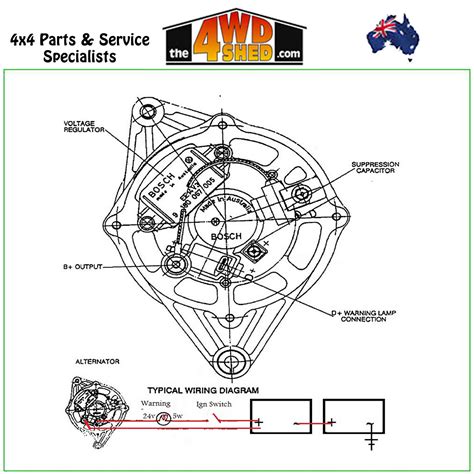 Alternator Wiring Diagram Parts