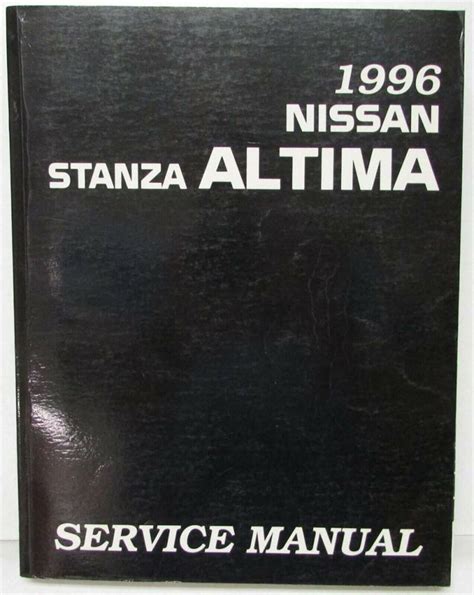 Altima U13 1996 Service And Repair Manual