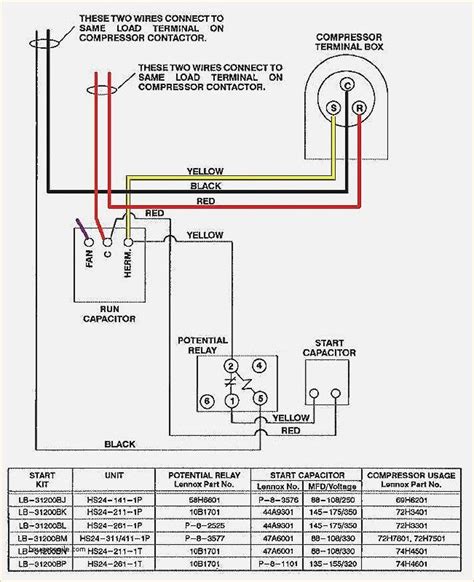 Amana Central Air Conditioner Wiring Diagrams