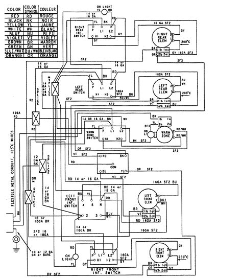 Amana Electric Range Wiring Diagram