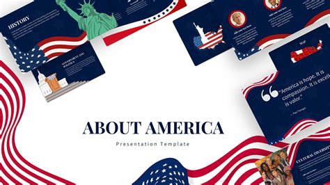 America Powerpoint Template