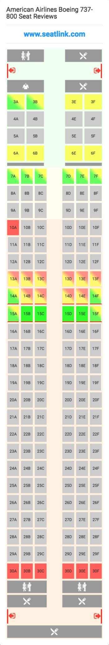 American 737 800 Seating Chart