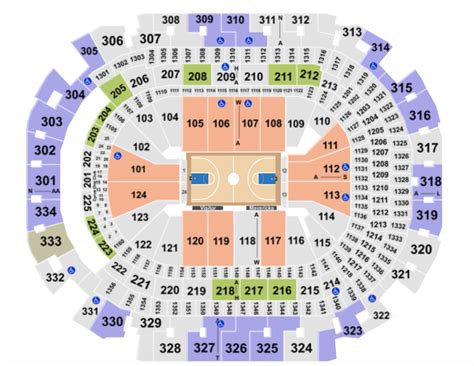 American Airlines Center Seating Chart With Rows