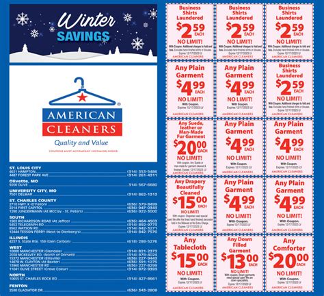 American Cleaners Printable Coupons