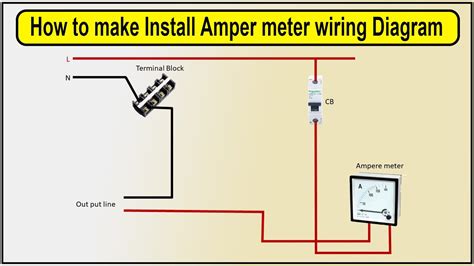 Ampere Meter Wiring Diagram