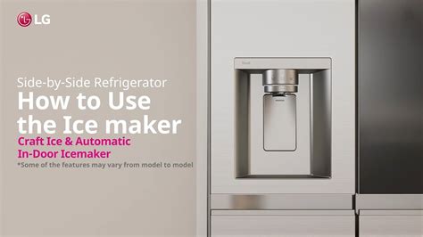 An Ode to the Ice Maker LG: Your Gateway to Refreshing Hydration