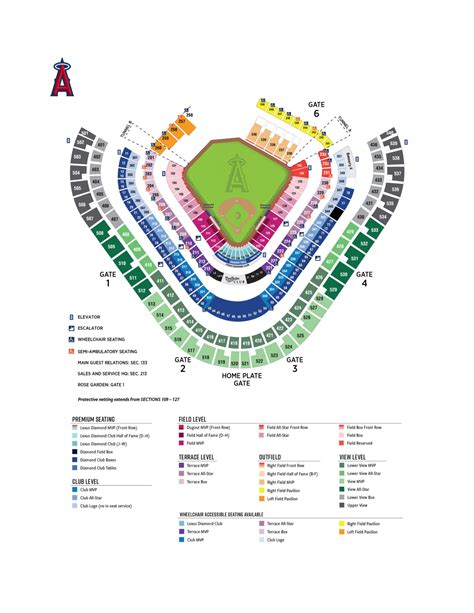 Angel Stadium Seat Chart