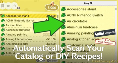 Animal Crossing Catalog Scanner