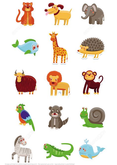 Animal Templates Printables