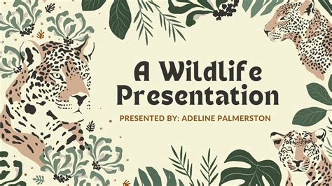 Animals Powerpoint Template