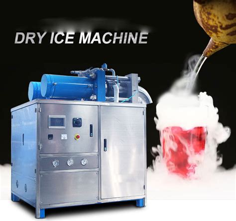 Apaixonante máquina para hacer hielo seco: Transformando o impossível em realidade!