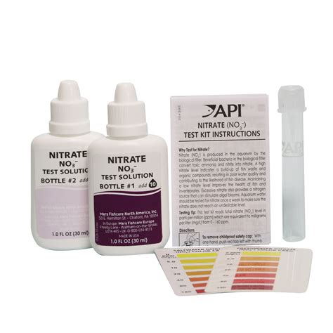 Api Nitrate Test Chart