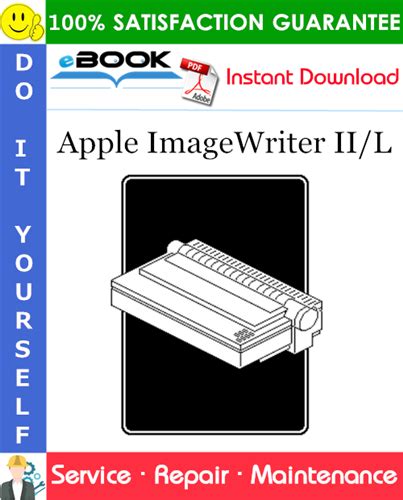 Apple Imagewriter Ii L Service Repair Manual