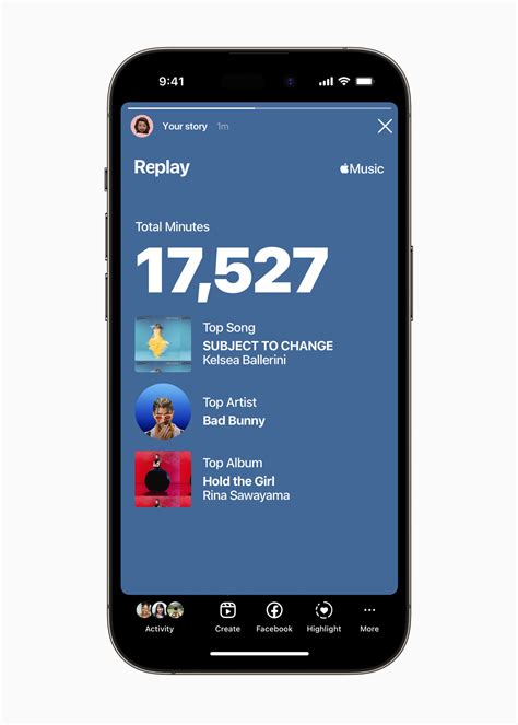 Apple Music Replay Template