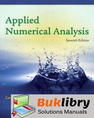 Applied Numerical Analysis Gerald Solution Manual