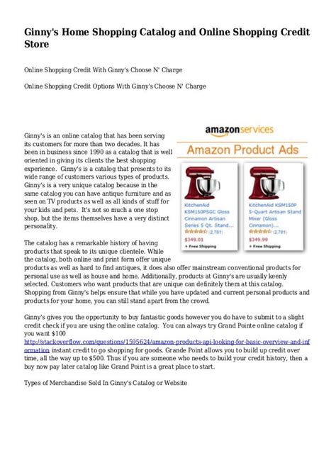 Apply For Credit Catalog Shopping