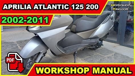 Aprilia Atlantic 125 200 Service Repair Manual Download