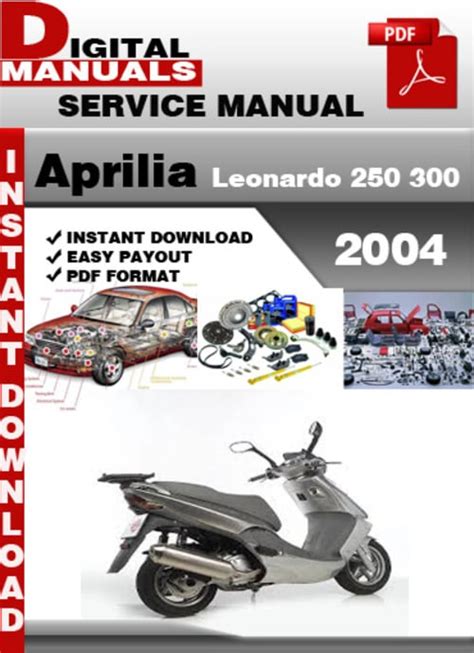 Aprilia Leonardo 250 300 2004 Workshop Repair Service Manual