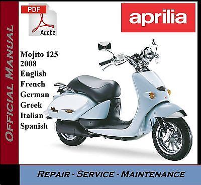 Aprilia Mojito 125 Factory Service Repair Manual