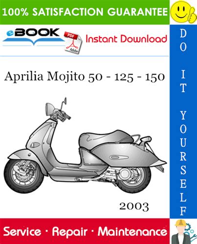 Aprilia Mojito 50 125 150 Motorcycle Service Repair Manual Download