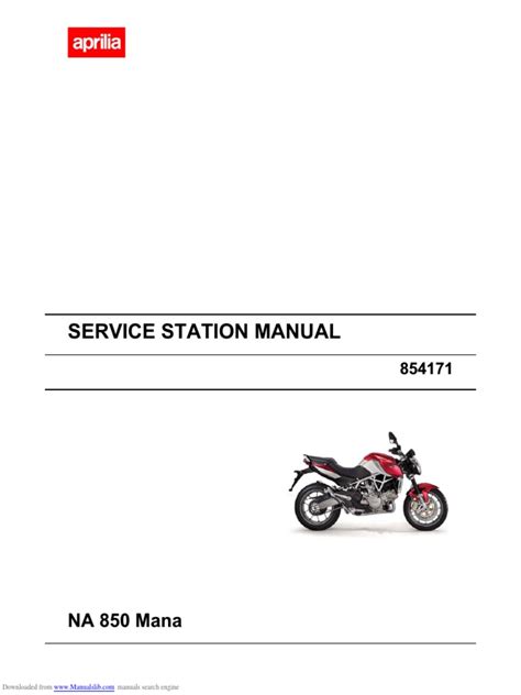 Aprilia Na Mana 850 Service Manual Book Download