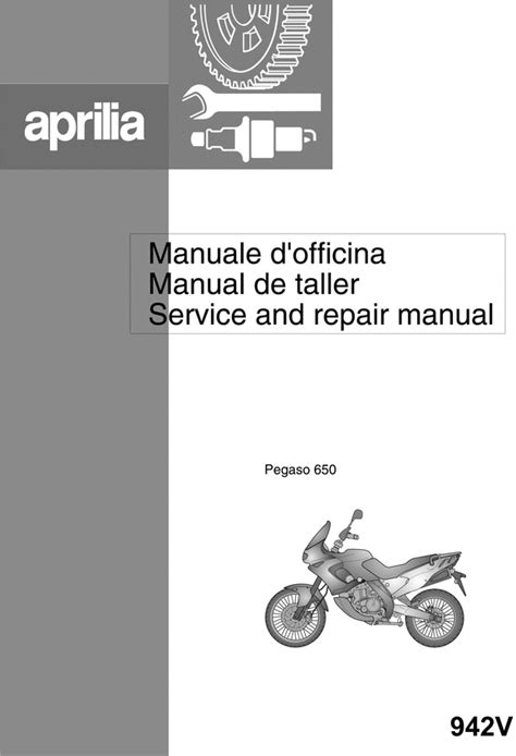 Aprilia Pegaso 650 1997 Service Repair Manual 942v Download