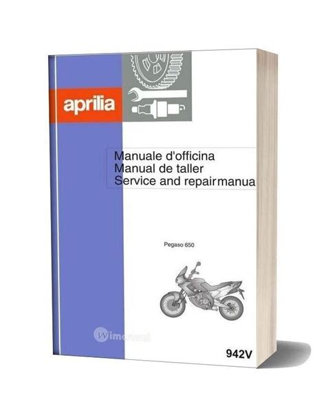 Aprilia Pegaso 650 97 Motorcycle Service Manual