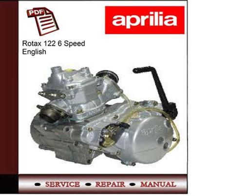 Aprilia Rotax Engine Type 122 1996 Service Repair Manual