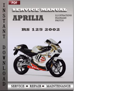 Aprilia Rs 125 2002 Service Repair Manual