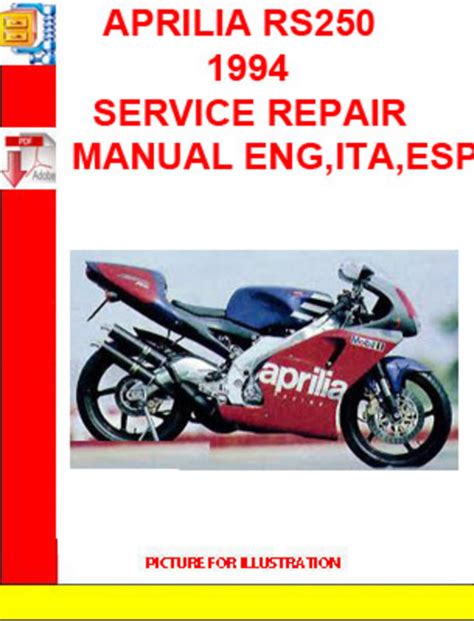 Aprilia Rs250 1994 Repair Service Manual