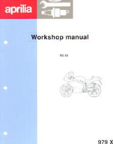 Aprilia Rs50 Rs 50 2010 Repair Service Manual