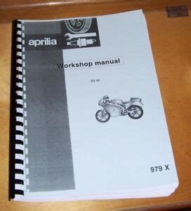 Aprilia Rs50 Rs 50 Service Repair Manual 2001 2003