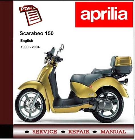 Aprilia Scarabeo 150 Service Repair Workshop Manual