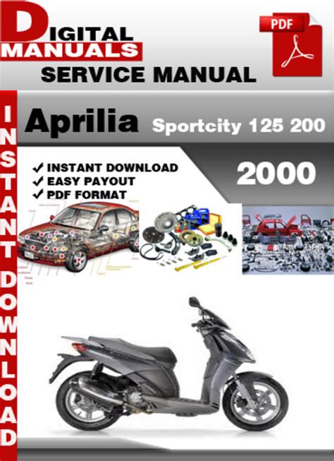 Aprilia Sportcity 125 200 2000 2008 Factory Service Repair Manual Pdf