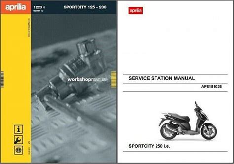 Aprilia Sportcity 125 200 Scooter Workshop Manual Repair Manual Service Manual Download