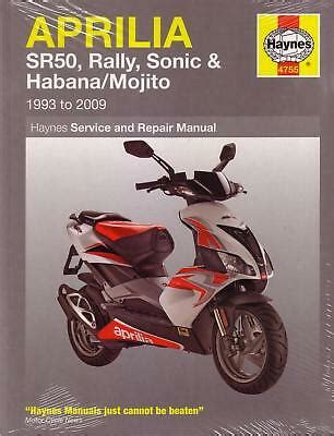 Aprilia Sr50 Ditech 2001 Service Repair Workshop Manual