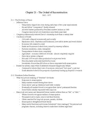Apush Page 297 298 Settlement General Assignment Chart