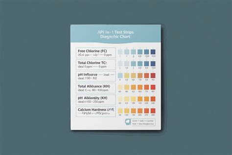 Aquarium Test Strip Chart